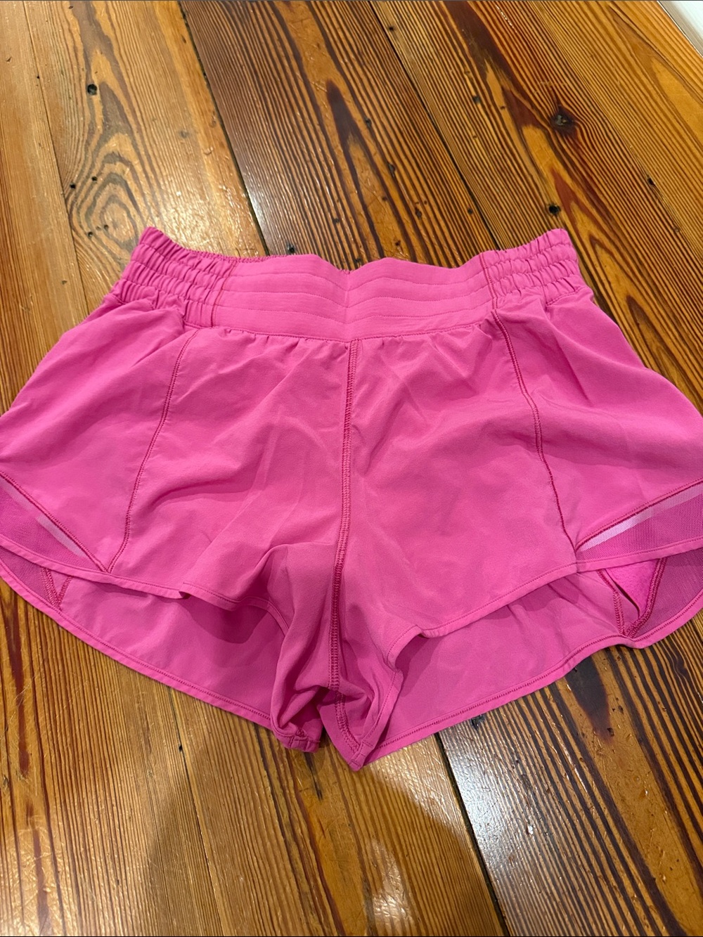 lululemon athletica Hot Pink Athletic Running Shorts